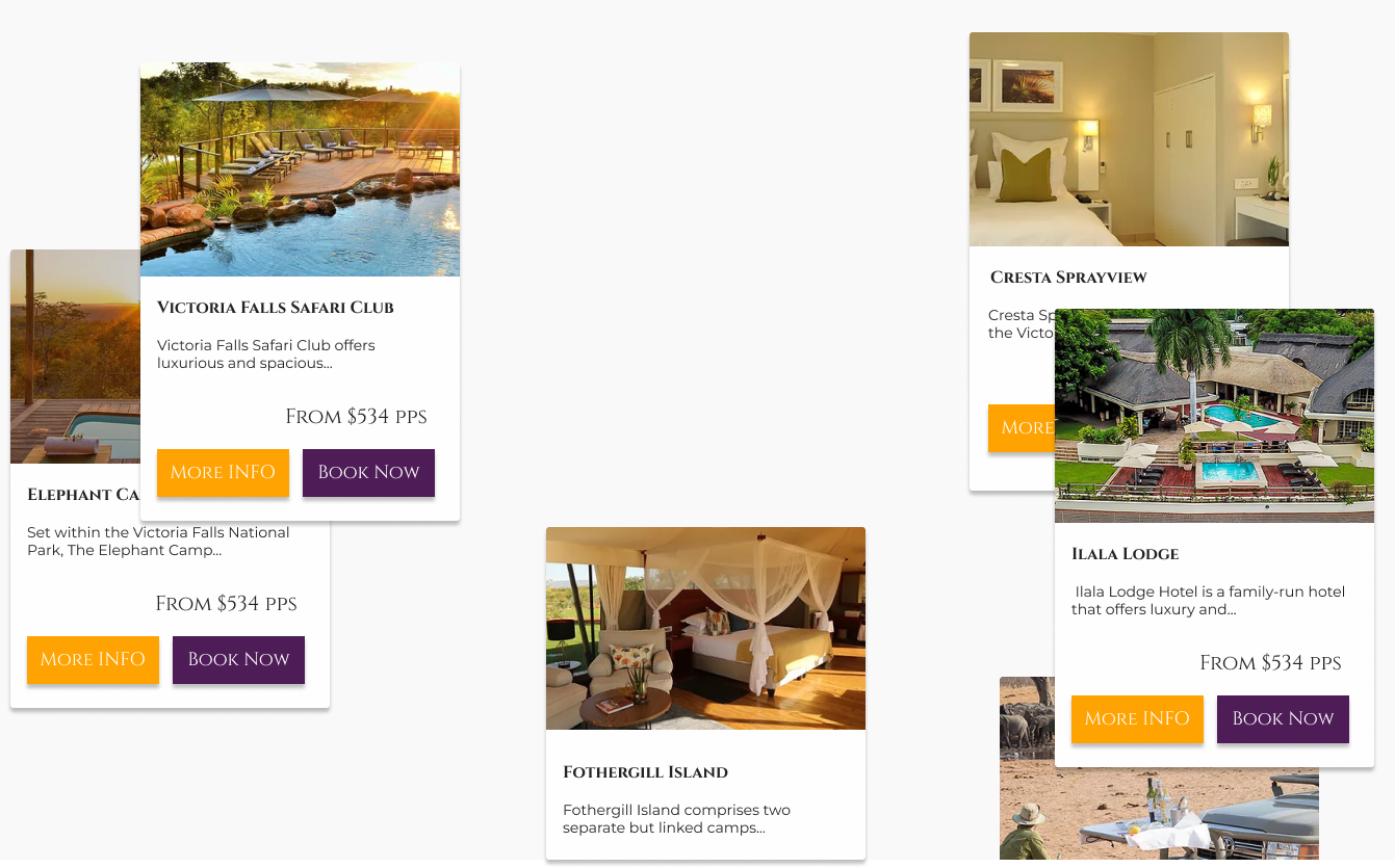 Jacaranda Holidays Website